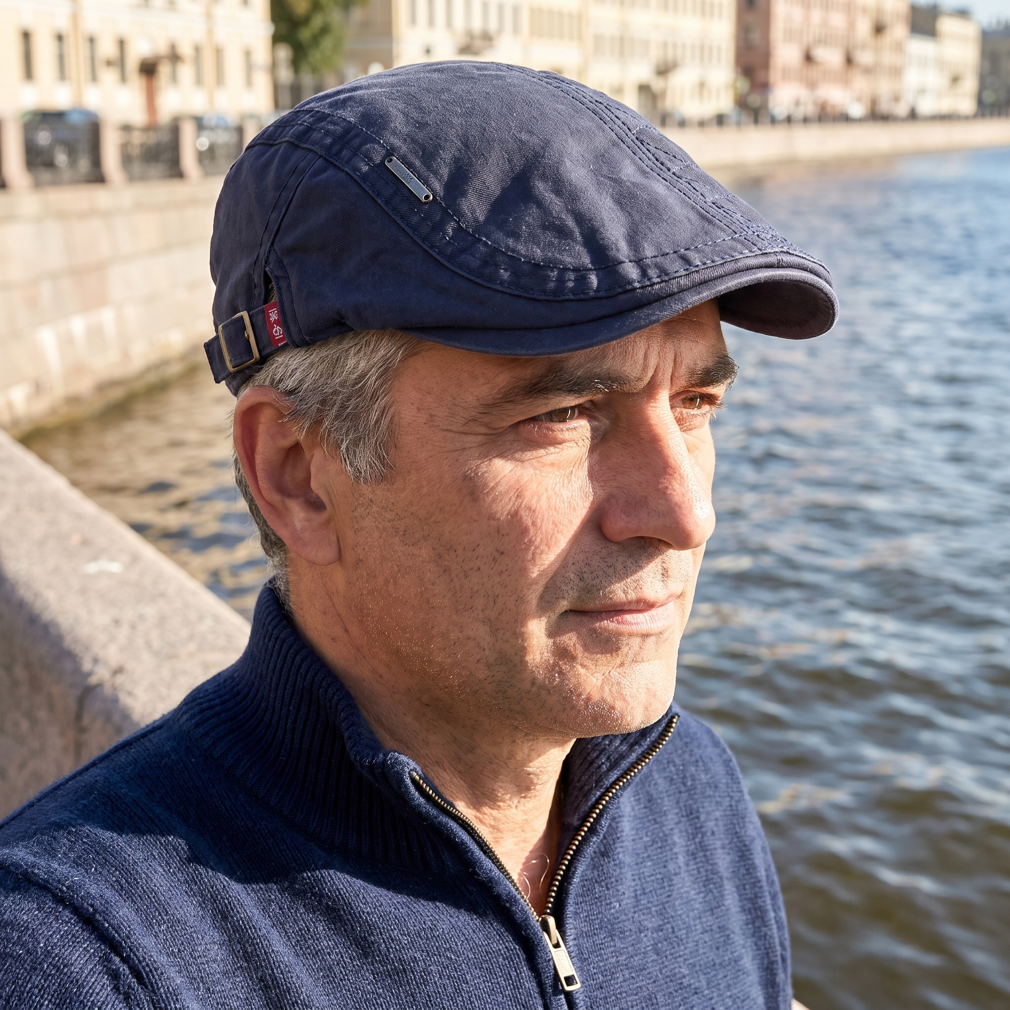 Quilted Cotton Cap
